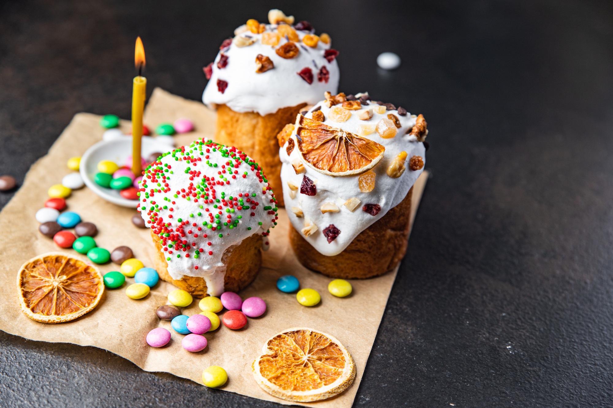 easter cake dessert sweet treat meal holiday copy space food
